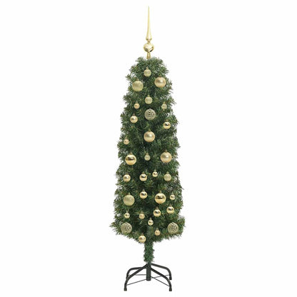 Albero di Natale artificiale con 150 LED Verde 150 cm | homemem39