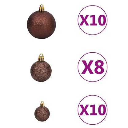 Albero di Natale artificiale con 300 LED Verde 240 cm | homemem39