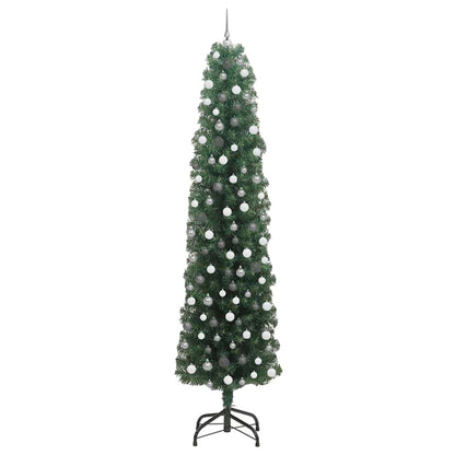 Albero di Natale artificiale con 300 LED Verde 240 cm