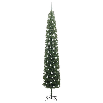 Albero di Natale artificiale con 300 LED Verde 270 cm | homemem39