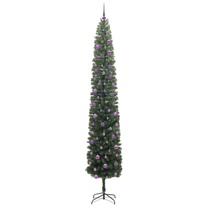 Albero di Natale artificiale con 300 LED Verde 270 cm | homemem39