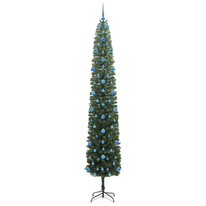Albero di Natale artificiale con 300 LED Verde 270 cm | homemem39