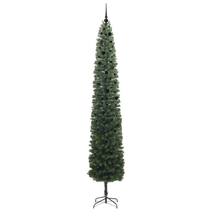 Albero di Natale artificiale con 300 LED Verde 300 cm | homemem39