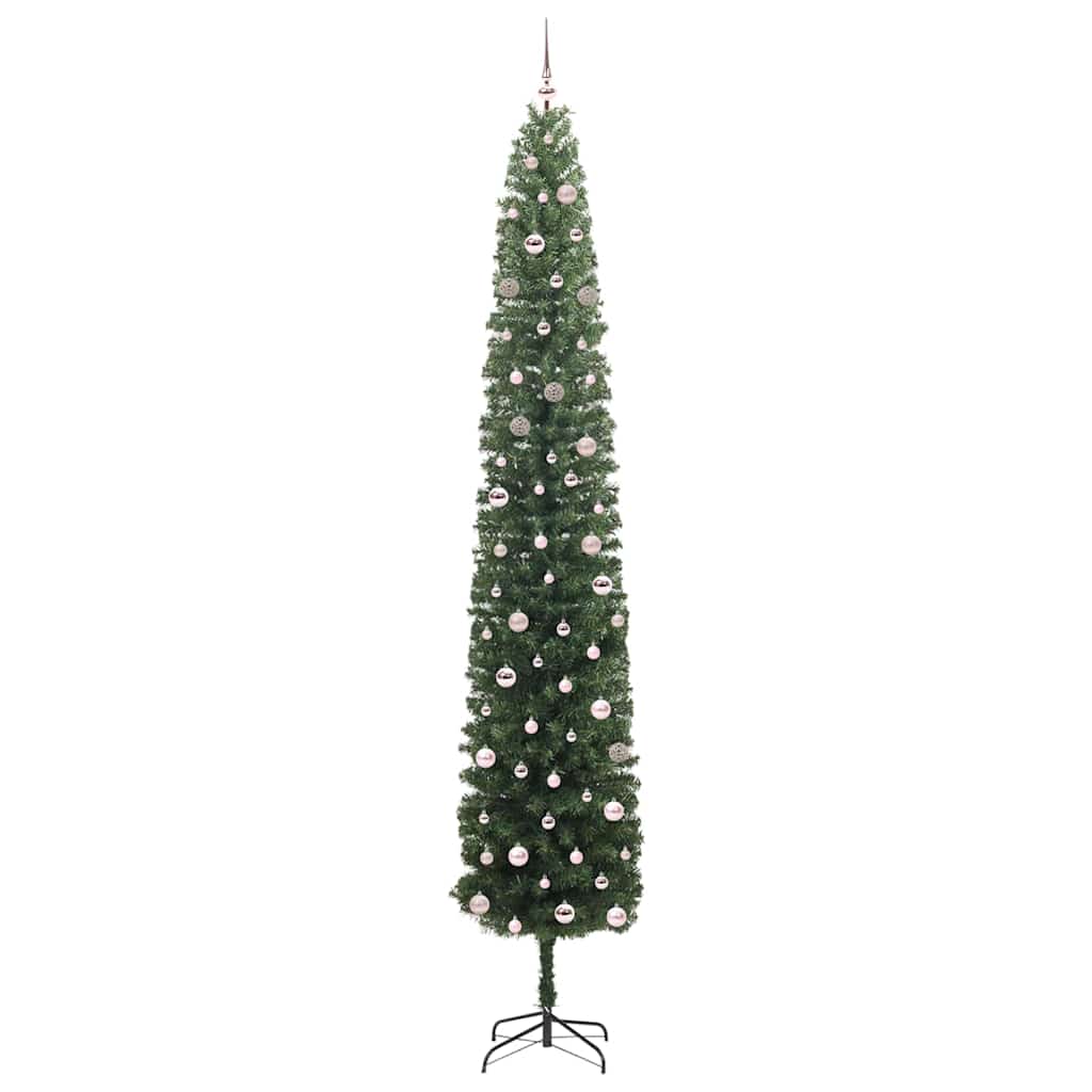 Albero di Natale artificiale con 300 LED Verde 300 cm | homemem39
