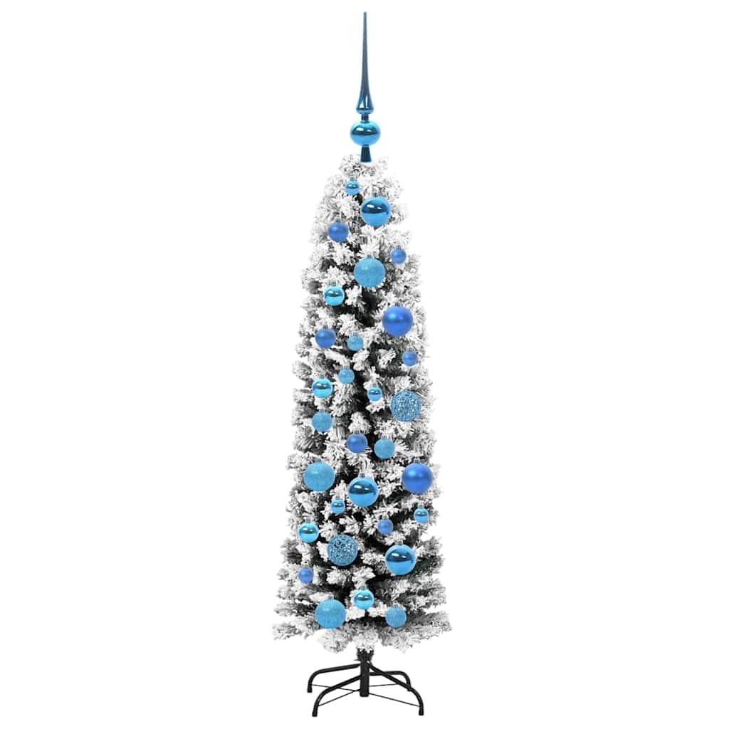 Albero di Natale artificiale con 150 LED Verde 120 cm | homemem39