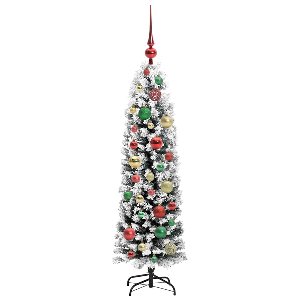 Albero di Natale artificiale con 150 LED Verde 120 cm | homemem39