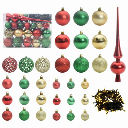 Albero di Natale artificiale con 150 LED Verde 120 cm | homemem39