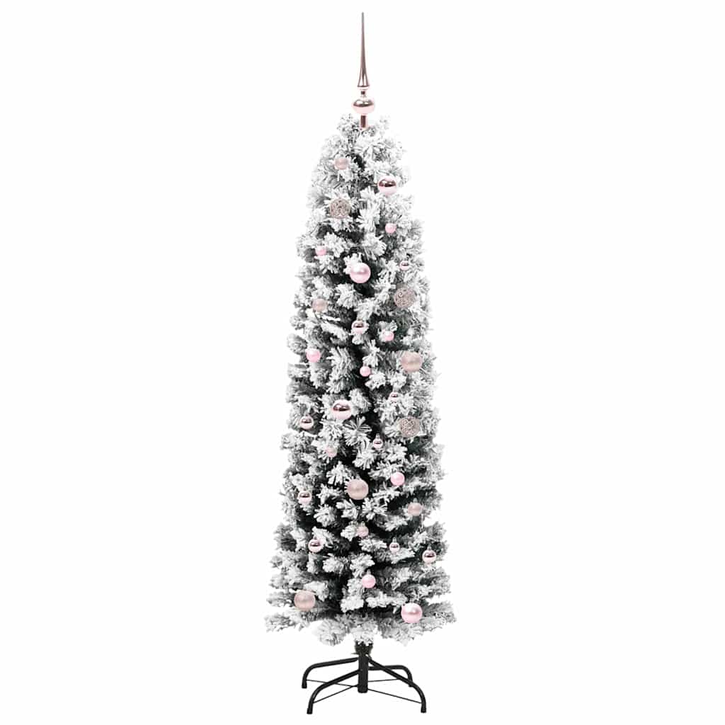 Albero di Natale artificiale con 150 LED Verde 150 cm