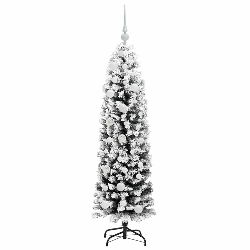 Albero di Natale artificiale con 150 LED Verde 150 cm