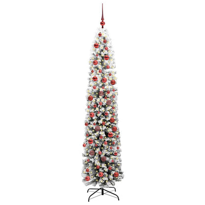 Albero di Natale artificiale con 300 LED Verde 180 cm