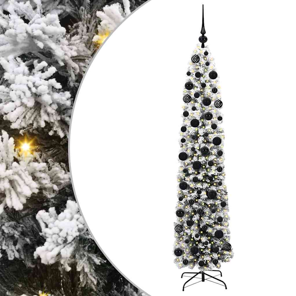 Albero di Natale artificiale con 300 LED Verde 180 cm