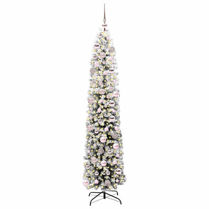 Albero di Natale artificiale con 300 LED Verde 180 cm