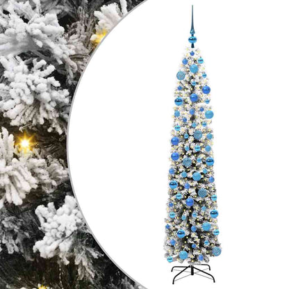 Albero di Natale artificiale con 300 LED Verde 180 cm