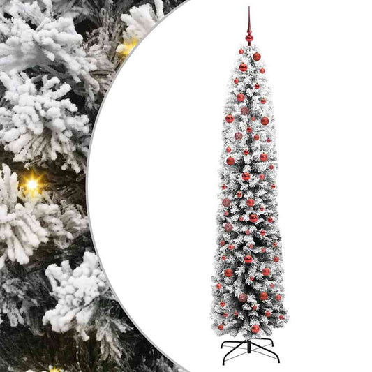 Albero di Natale artificiale con 300 LED Verde 210 cm