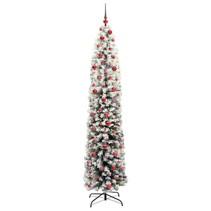 Albero di Natale artificiale con 300 LED Verde 210 cm