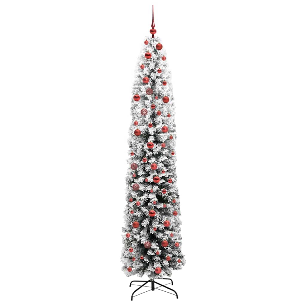 Albero di Natale artificiale con 300 LED Verde 210 cm