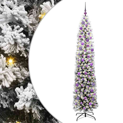 Albero di Natale artificiale con 300 LED Verde 210 cm