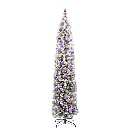 Albero di Natale artificiale con 300 LED Verde 210 cm