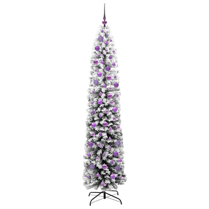 Albero di Natale artificiale con 300 LED Verde 210 cm