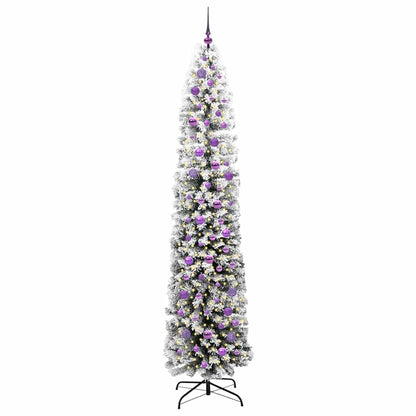 Albero di Natale artificiale con 300 LED Verde 240 cm