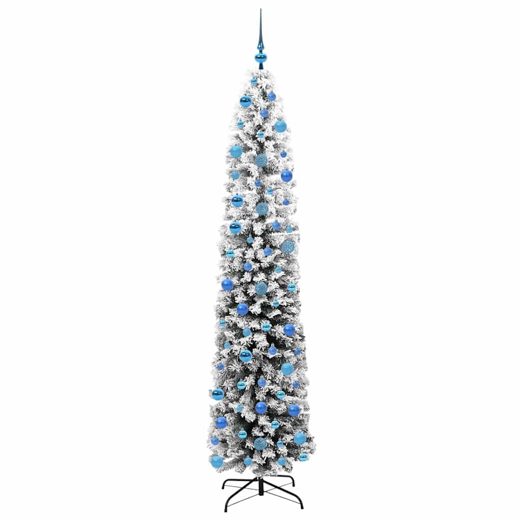 Albero di Natale artificiale con 300 LED Verde 240 cm