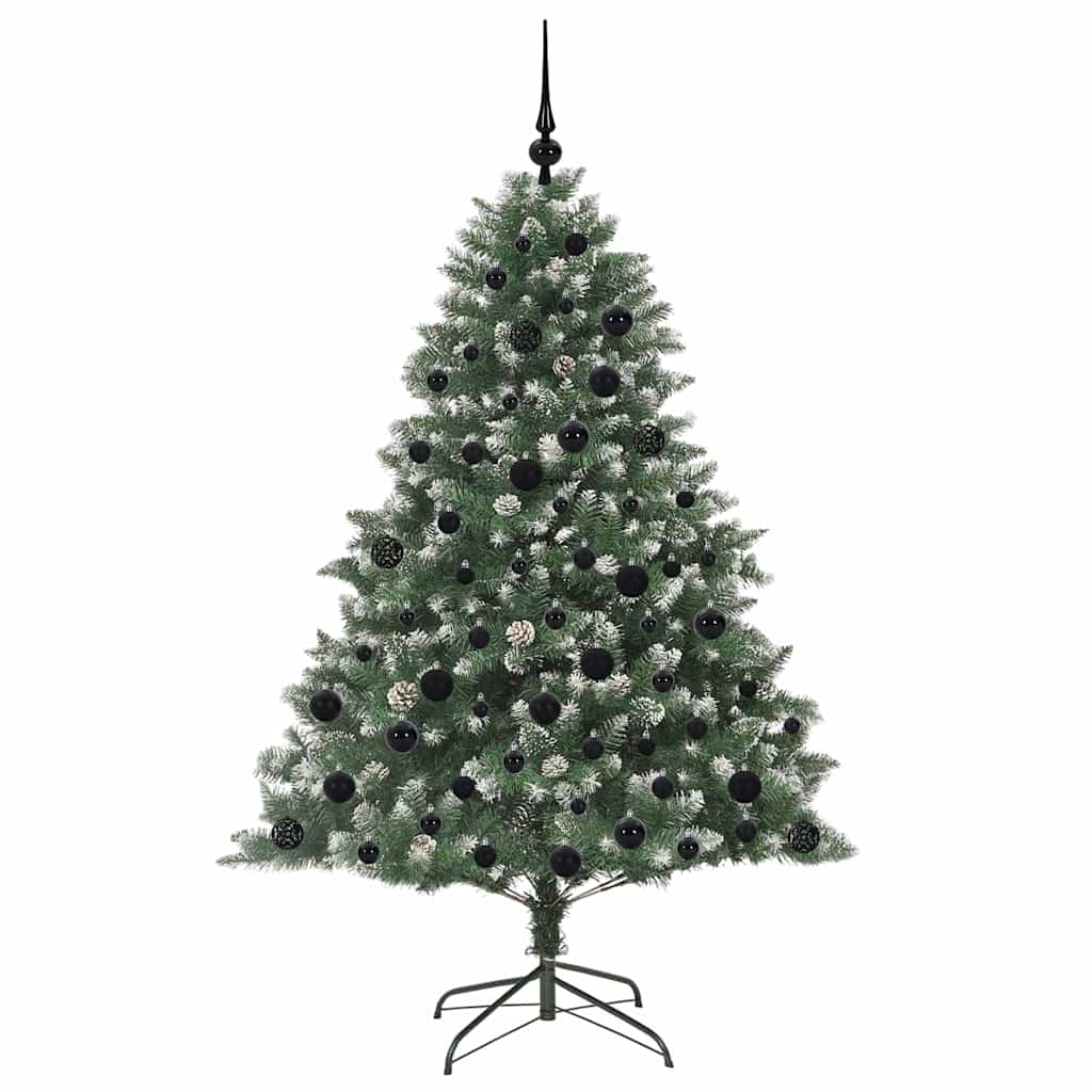Albero di Natale artificiale con 300 LED Verde 180 cm