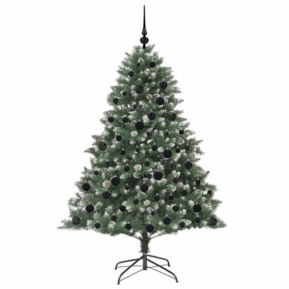 Albero di Natale artificiale con 300 LED Verde 180 cm