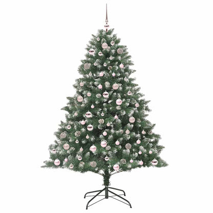 Albero di Natale artificiale con 300 LED Verde 180 cm