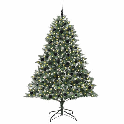 Albero di Natale artificiale con 300 LED Verde 210 cm
