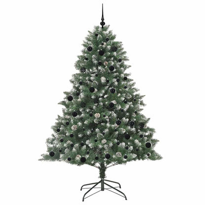 Albero di Natale artificiale con 300 LED Verde 210 cm
