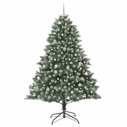 Albero di Natale artificiale con 300 LED Verde 210 cm