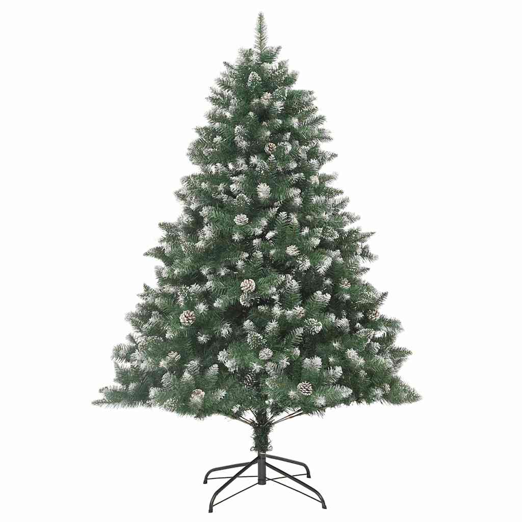 Albero di Natale artificiale con 300 LED Verde 210 cm