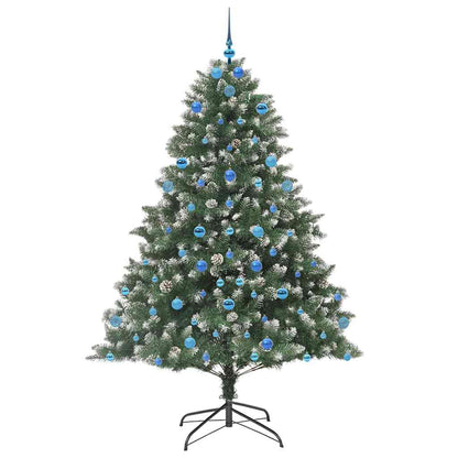 Albero di Natale artificiale con 300 LED Verde 210 cm