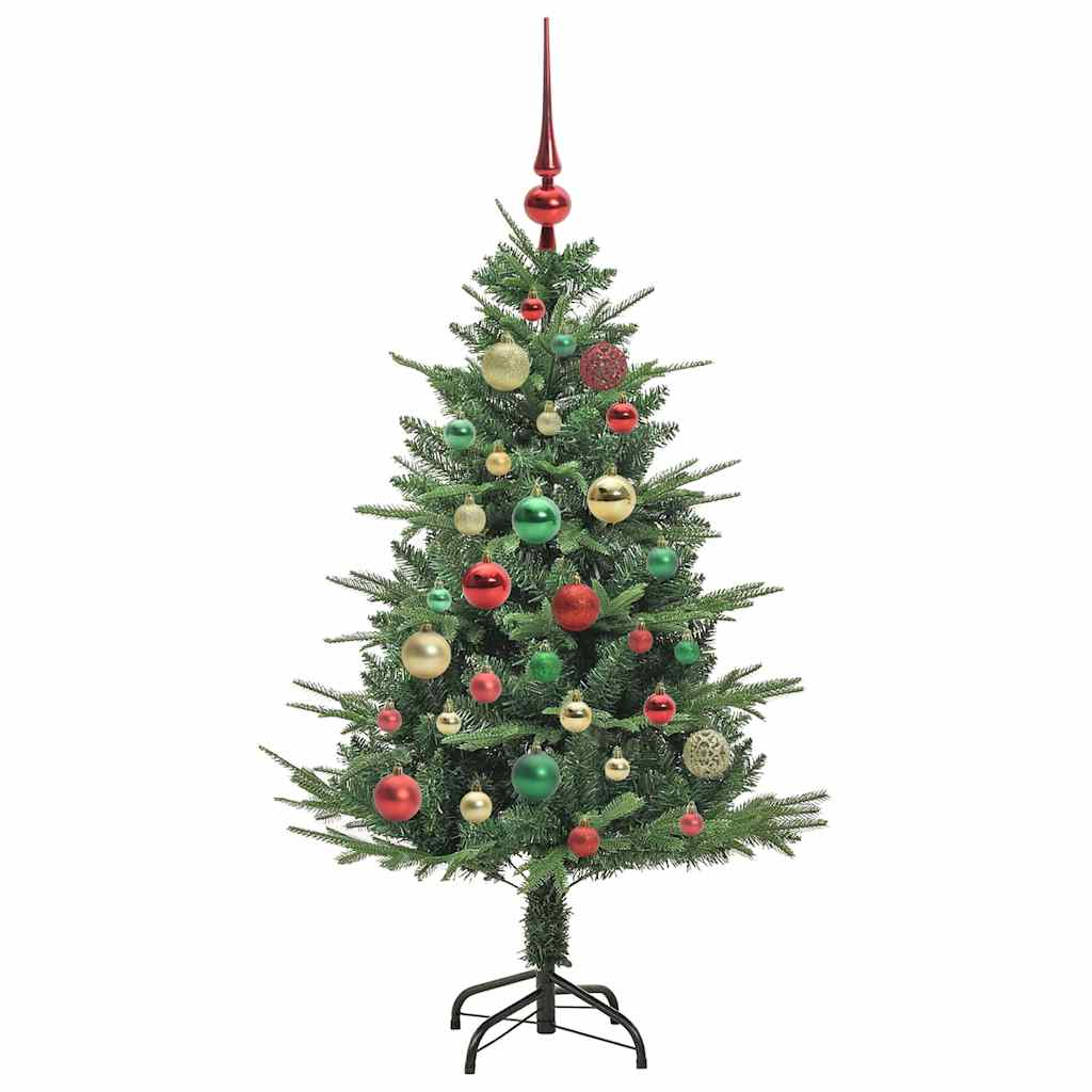 Albero di Natale Artificiale Pre-illuminato con Set di Palline | homemem39
