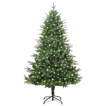 Albero di Natale artificiale preilluminato 300 LED Bianco caldo