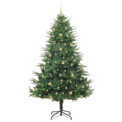 Albero di Natale Artificiale Pre-illuminato con Set di Palline | homemem39