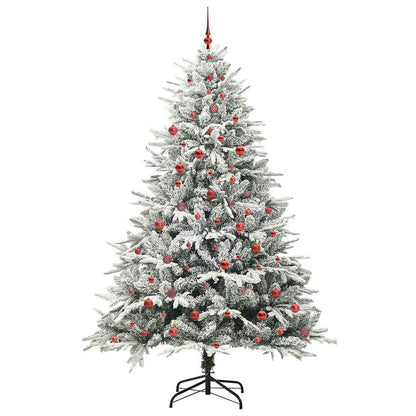 Albero di Natale Artificiale Pre-illuminato con Set di Palline | homemem39