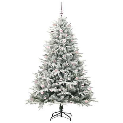 Albero di Natale Artificiale Pre-illuminato con Set di Palline | homemem39