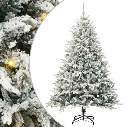 Albero di Natale Artificiale Pre-illuminato con Set di Palline | homemem39