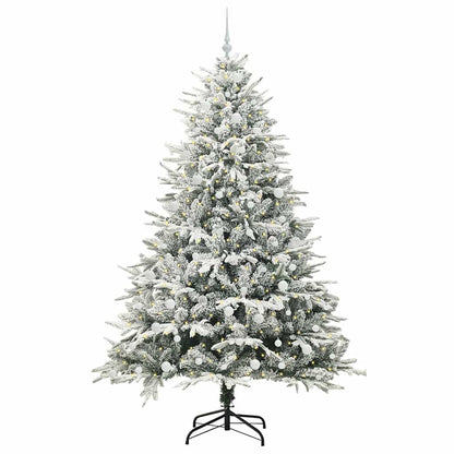 Albero di Natale Artificiale Pre-illuminato con Set di Palline | homemem39