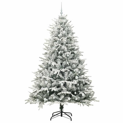 Albero di Natale Artificiale Pre-illuminato con Set di Palline | homemem39