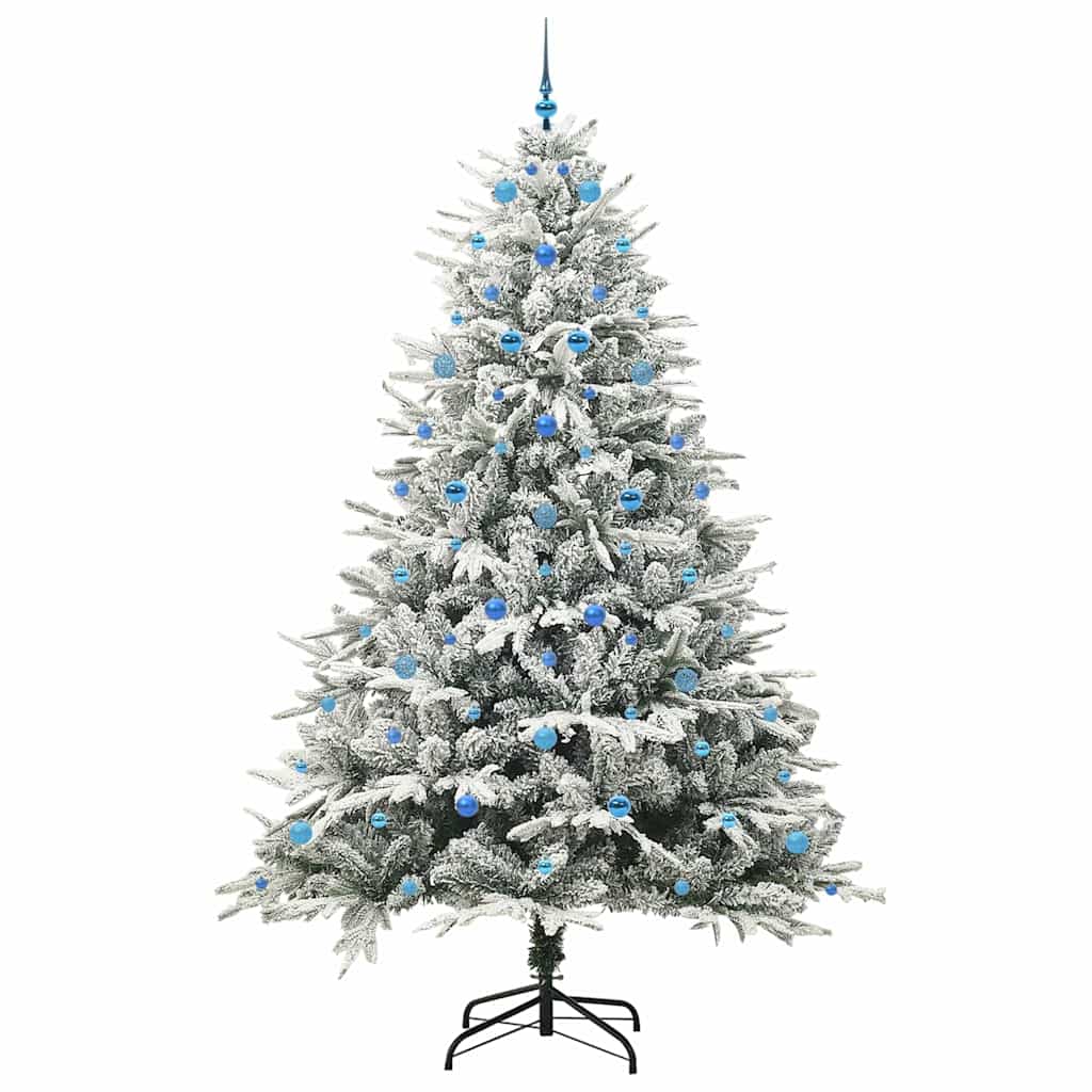 Albero di Natale Artificiale Pre-illuminato con Set di Palline | homemem39