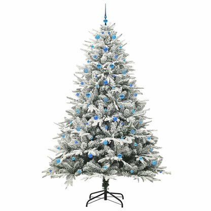 Albero di Natale Artificiale Pre-illuminato con Set di Palline | homemem39