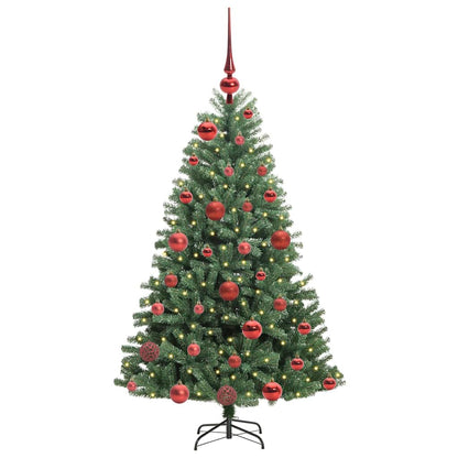 Albero di Natale Artificiale con Rami Pieghevoli Verde 120 cm | homemem39