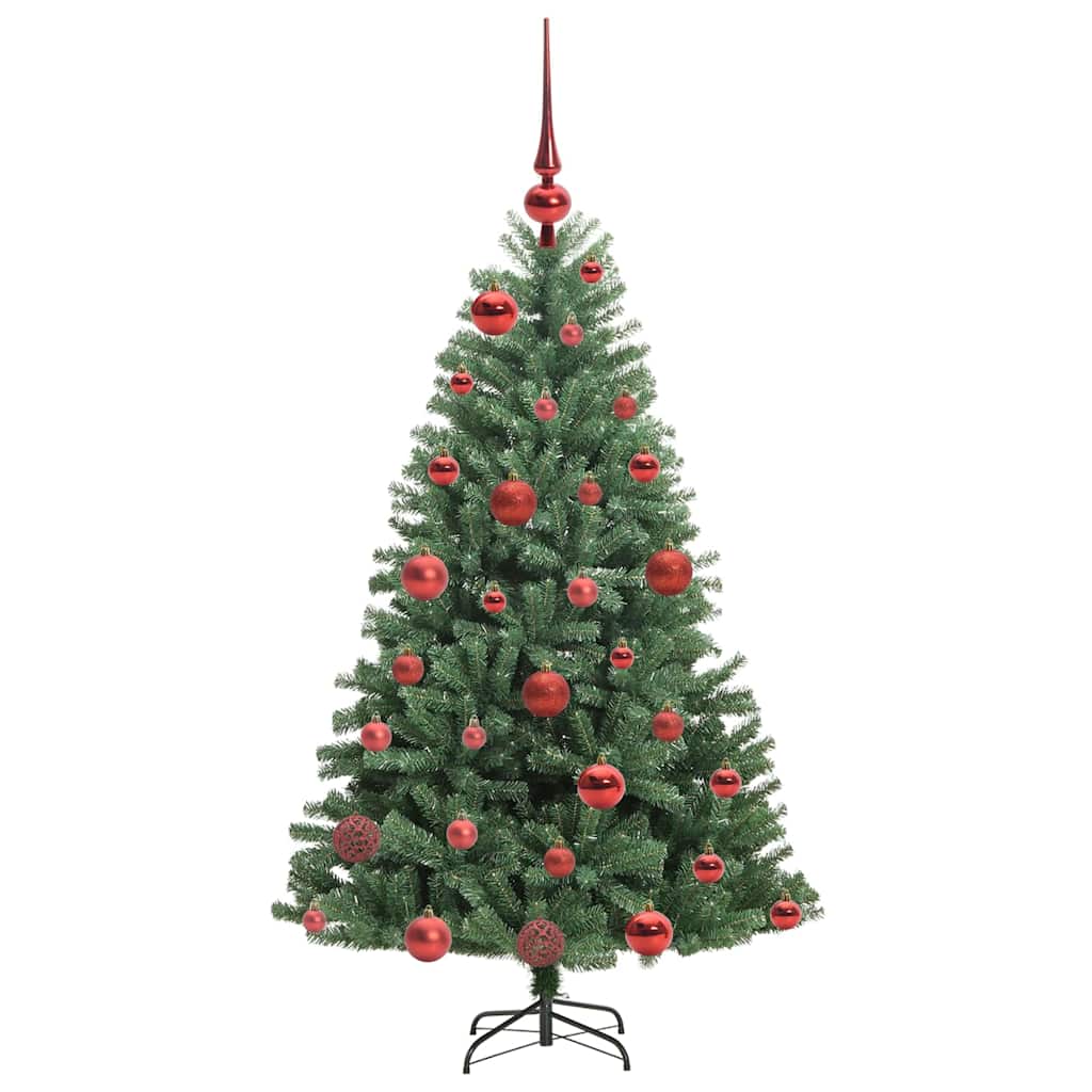 Albero di Natale Artificiale con Rami Pieghevoli Verde 120 cm | homemem39