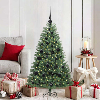 Albero di Natale Artificiale con Rami Pieghevoli Verde 120 cm | homemem39