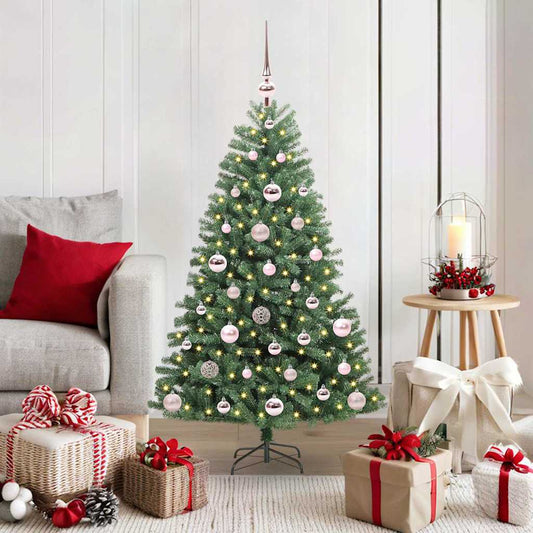 Albero di Natale Artificiale con Rami Pieghevoli Verde 120 cm | homemem39