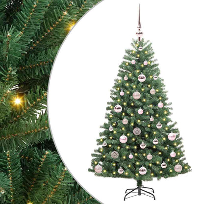 Albero di Natale Artificiale con Rami Pieghevoli Verde 120 cm | homemem39