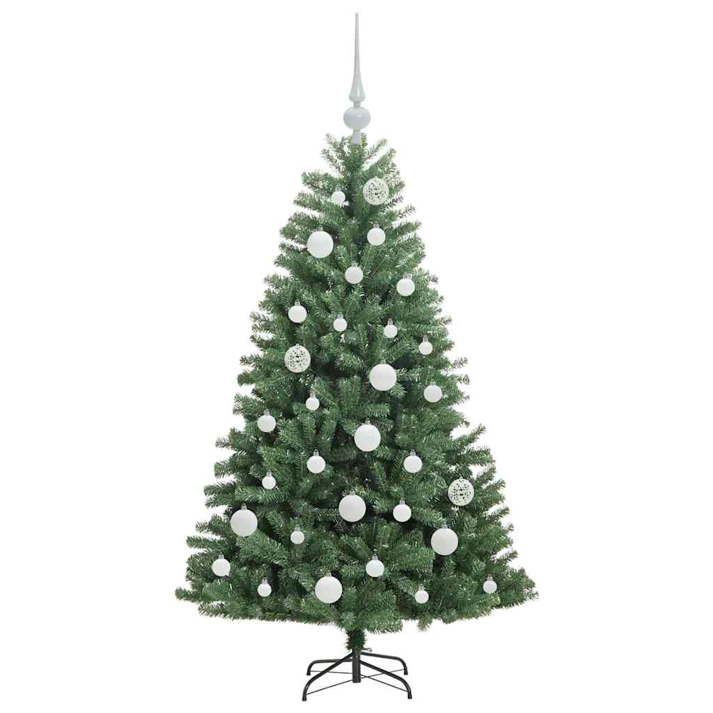 Albero di Natale Artificiale con Rami Pieghevoli Verde 120 cm | homemem39