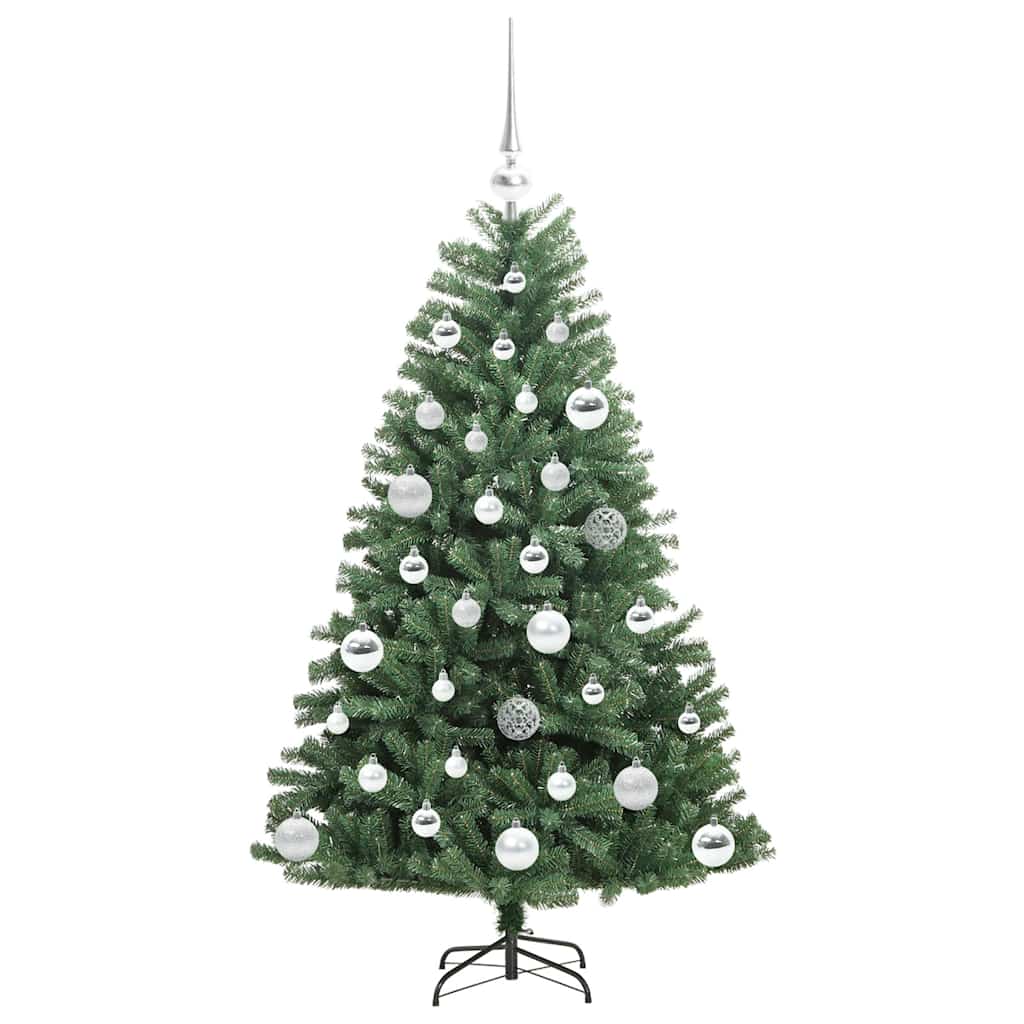Albero di Natale Artificiale con Rami Pieghevoli Verde 120 cm | homemem39